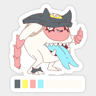 Croc's Baby brother Sticker